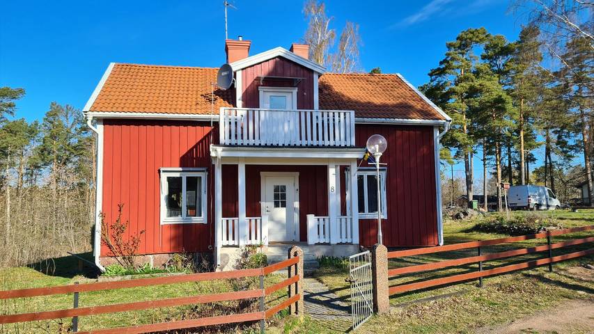 Ferienhaus für 6 Personen, mit Terrasse und Garten, mit Haustier in Oskarshamns und Umgebung