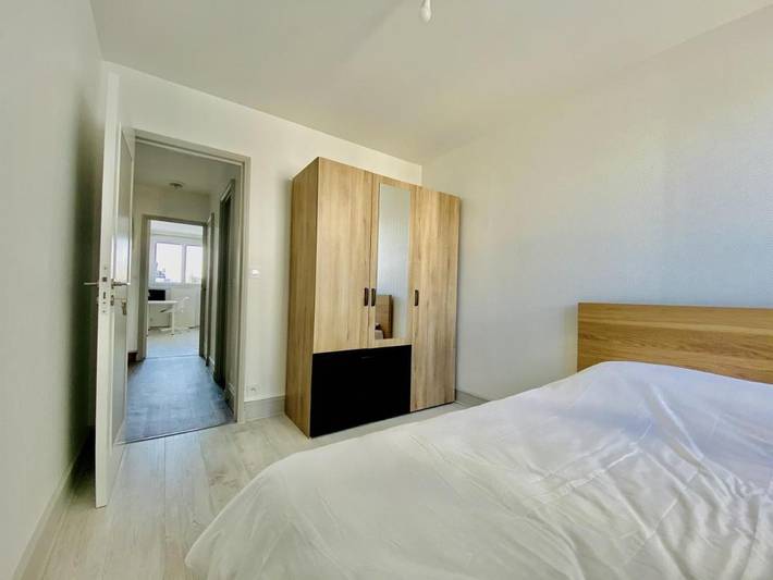 Gîte pour 4 personnes, avec Balcon ainsi que Jardin et Vue à Joué-lès-Tours