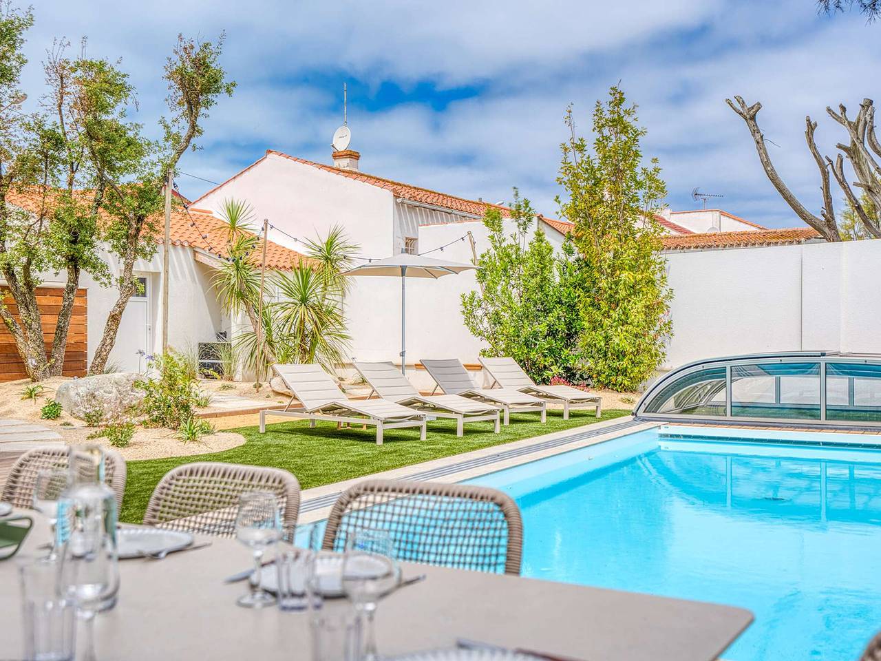 Villa pour 10 Personnes dans Saint-Hilaire-de-Riez, Vallée de la Loire