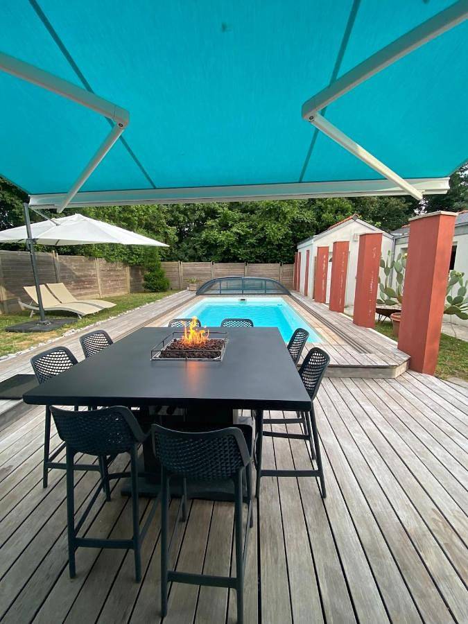 Maison de vacances pour 8 personnes, avec jardin et piscine