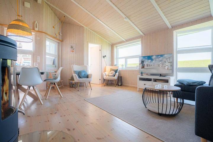 Ferienhaus für 5 Personen, mit Terrasse und Sauna