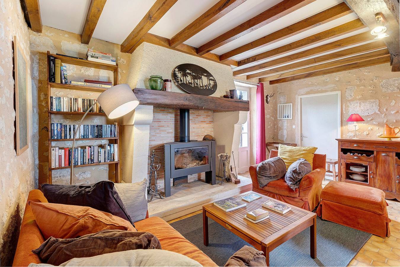 Maison de campagne « La Tuilerie » avec piscine privée et jardin privé in Vanxains, Périgord Vert