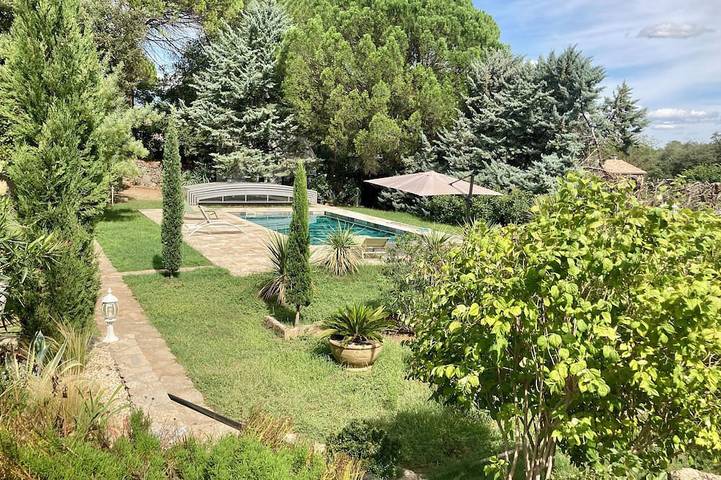 Maison de vacances pour 3 personnes, avec piscine ainsi que terrasse et jardin - 1