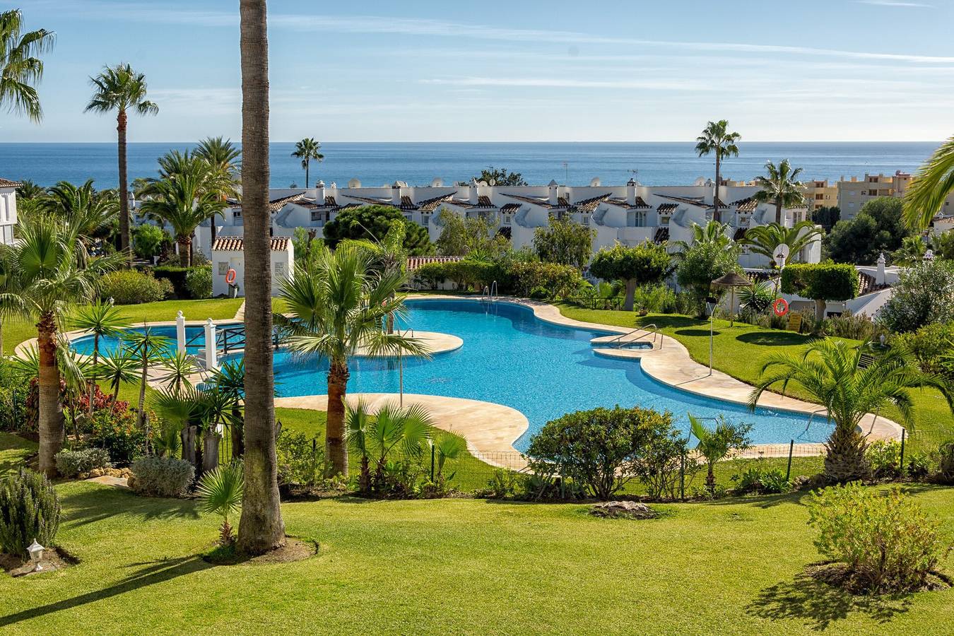 Appartement entier, Appartement 'Calahonda Park' avec vue sur la mer, Wi-Fi et climatisation in Sitio de Calahonda, Mijas