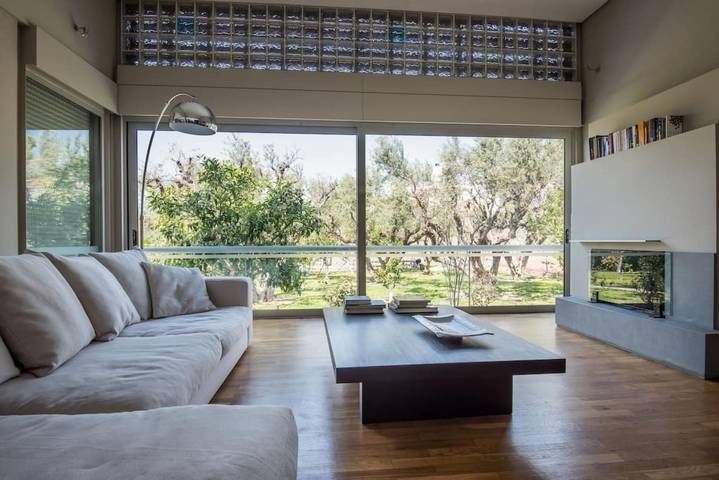 Ferienhaus für 5 Personen, mit Balkon und Terrasse sowie Garten