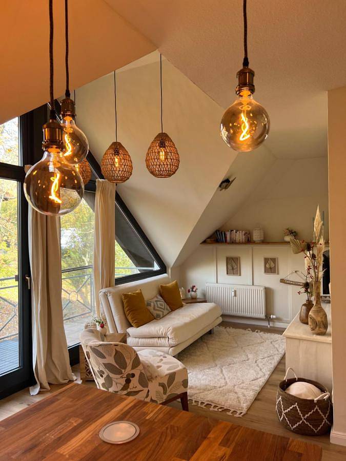 Ferienwohnung für 3 Personen, mit Balkon und Terrasse in Stromberg - 2