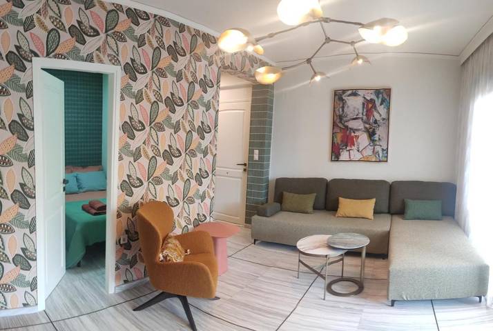 Gîte pour 5 personnes, avec vue et balcon, adapté aux familles dans Palaia Epidavros - 3