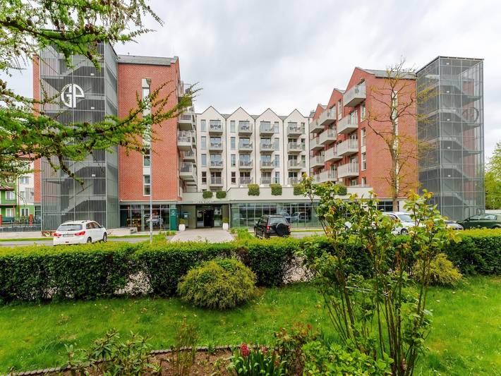 Ferienwohnung für 2 Personen, mit Balkon und Pool sowie Sauna, kinderfreundlich in Kolberg