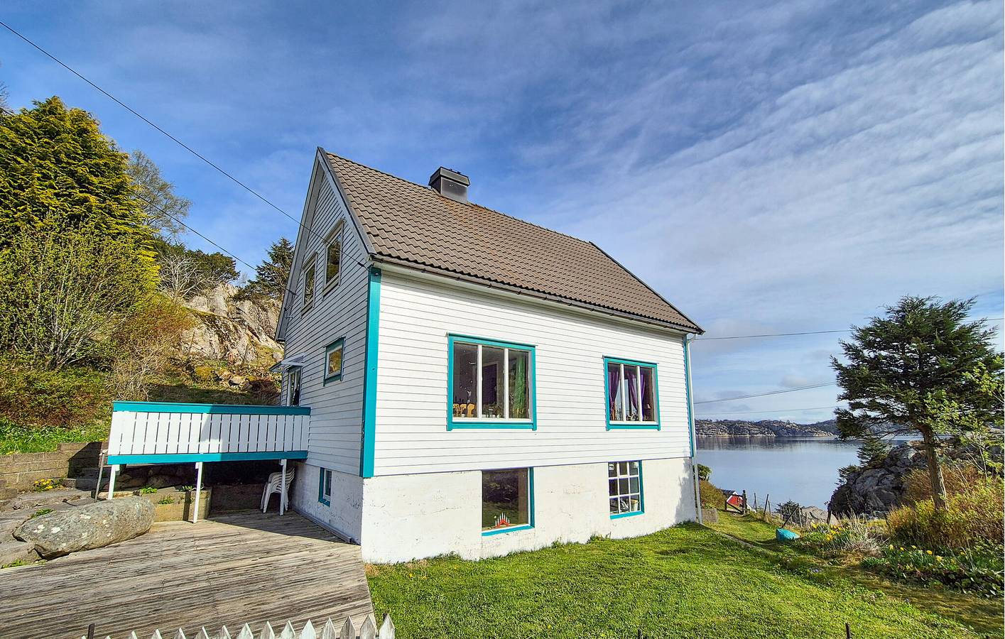 Ferienhaus für 8 Personen mit Terrasse in Bømlo