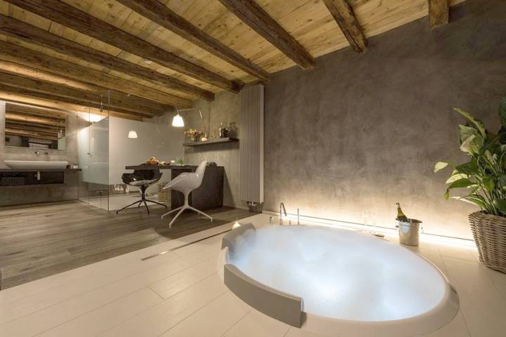 Maison d’hôte pour 2 personnes, avec sauna ainsi que jacuzzi et jardin à Aoste - 2