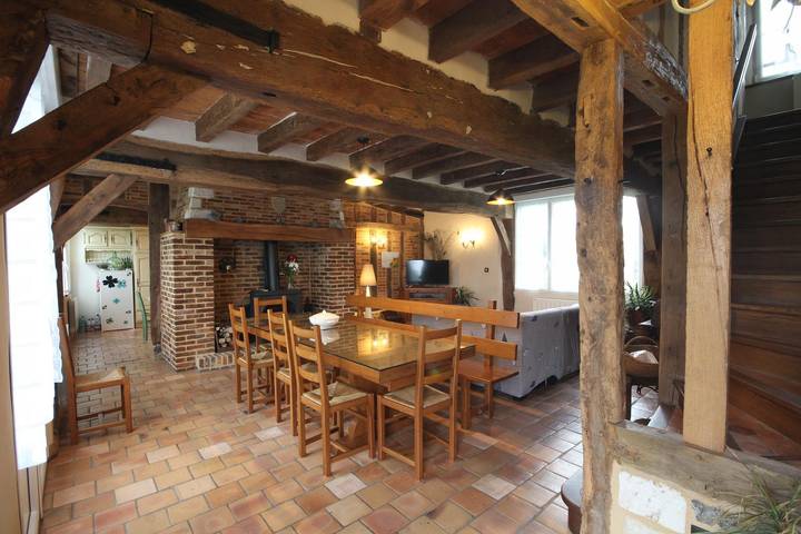 Gîte pour 8 personnes, avec Terrasse ainsi que Jardin et Vue dans Parc naturel régional des Boucles de la Seine Normande - 3