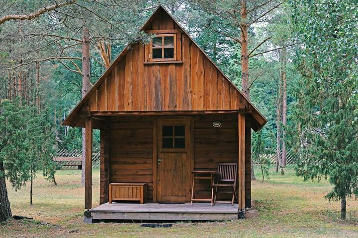 Camping für 2 Personen, mit Terrasse und Sauna sowie Ausblick und Garten in Saaremaa - 4