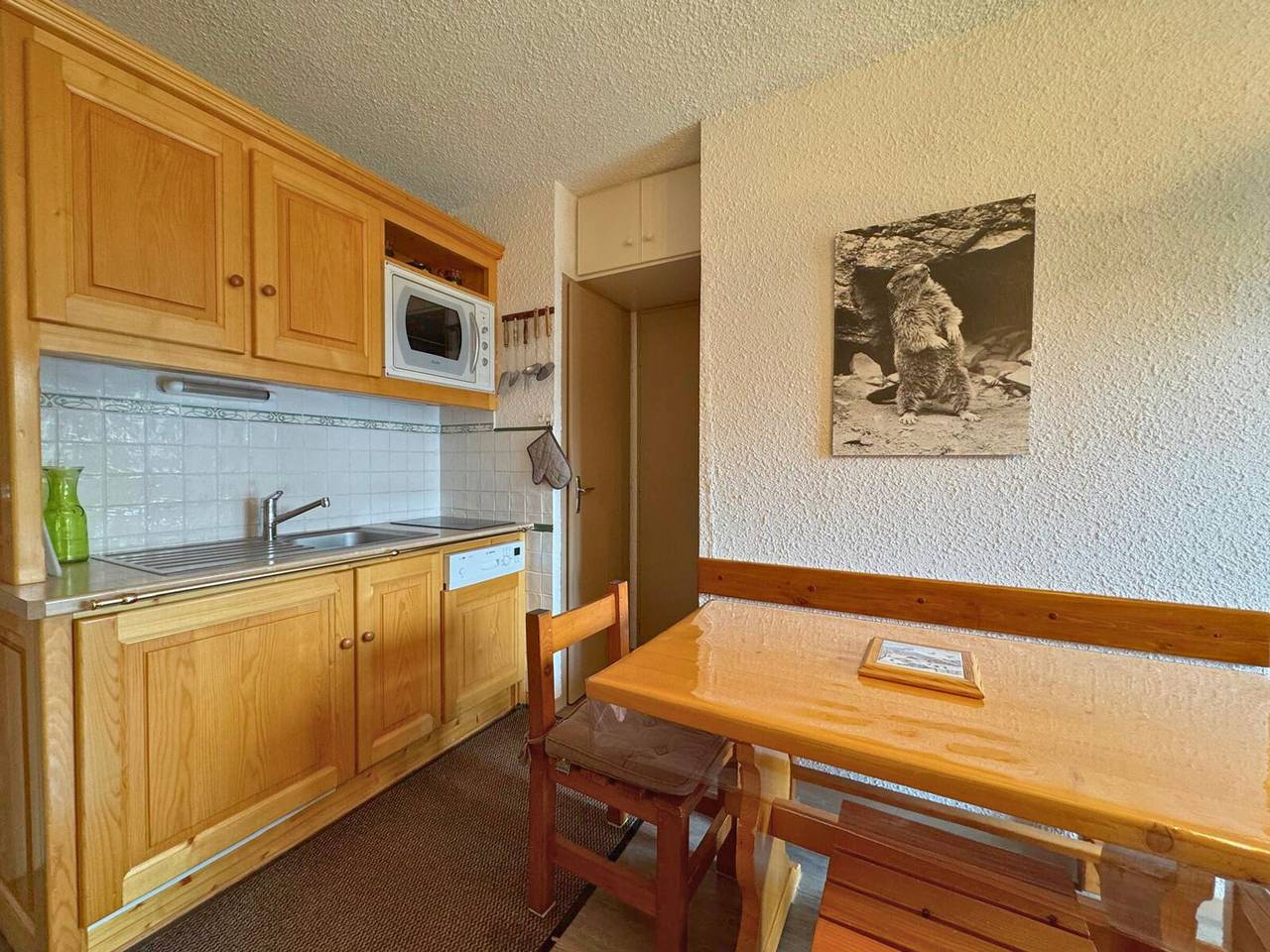 Ganzes Studio, Klassisches Studio für 4 Pers. in Les Menuires, Masseblick in Les Menuires, Saint-Martin-de-Belleville