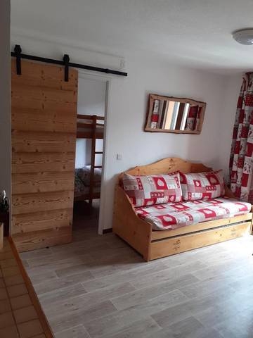 Gîte pour 6 personnes, avec balcon et vue dans Station De Valmeinier