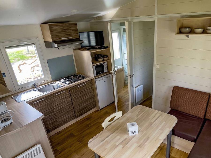 Camping Domaine du Launay - Mobile home 4 persons - Tv in Plouézec, Côte de Goëlo