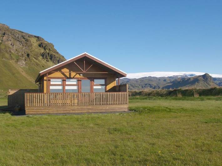 Apartamento para 5 personas, con terraza y jardín en Islandia
