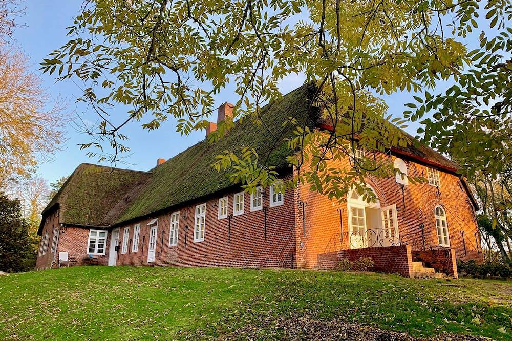 Nordseelütt unter Reet bei Sankt Peter-Ording / Halbinsel Eiderstedt in Tetenbüll, Eiderstedt
