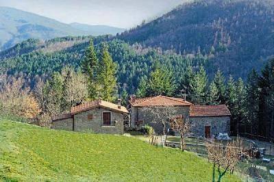 Ganze Ferienwohnung, Appartement mit Grill, gemeinsamem Pool und Garten in Bibbiena, Casentino