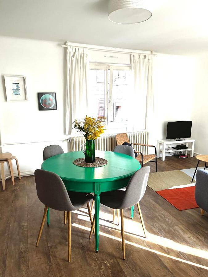 Gîte pour 4 personnes, avec balcon dans Office De Tourisme De Ribeauville