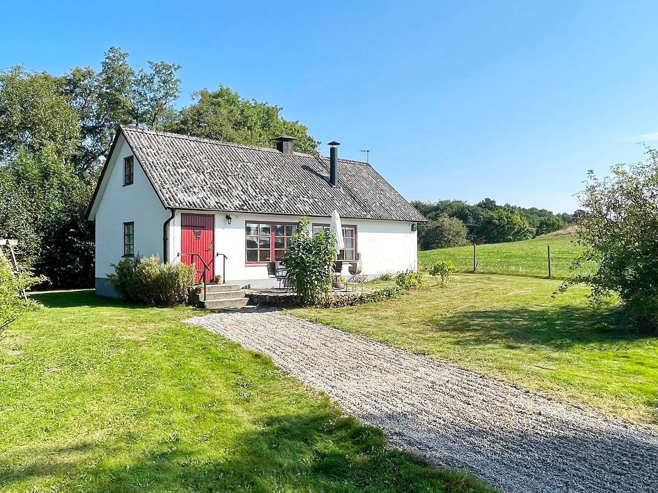 Helles Ferienhaus in Vollsjö in Sjöbo und Umgebung