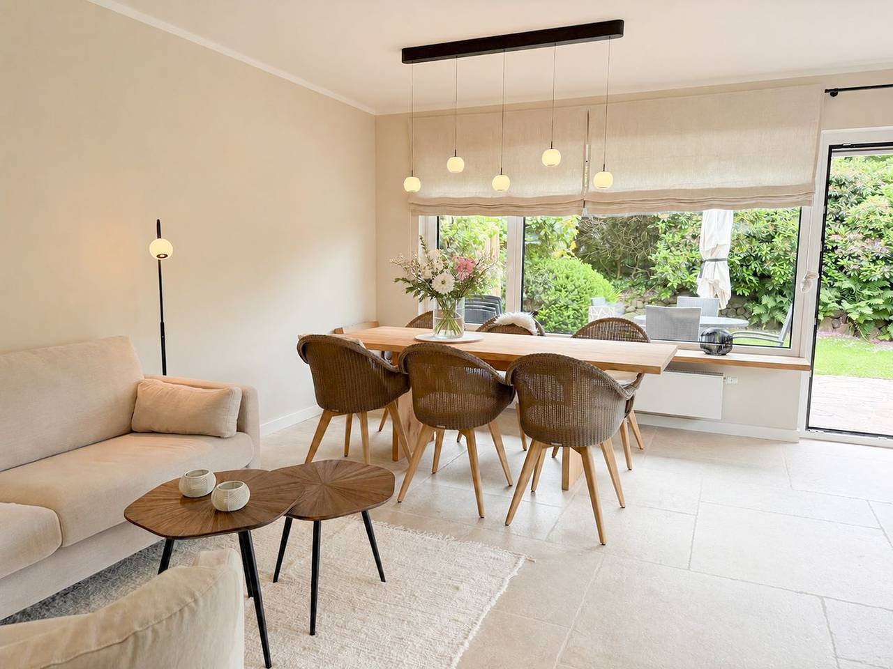 Dolle's Hüs – Stilvolles Familienferienhaus mit Garten in Wenningstedtzu hause in Wenningstedt, Sylt