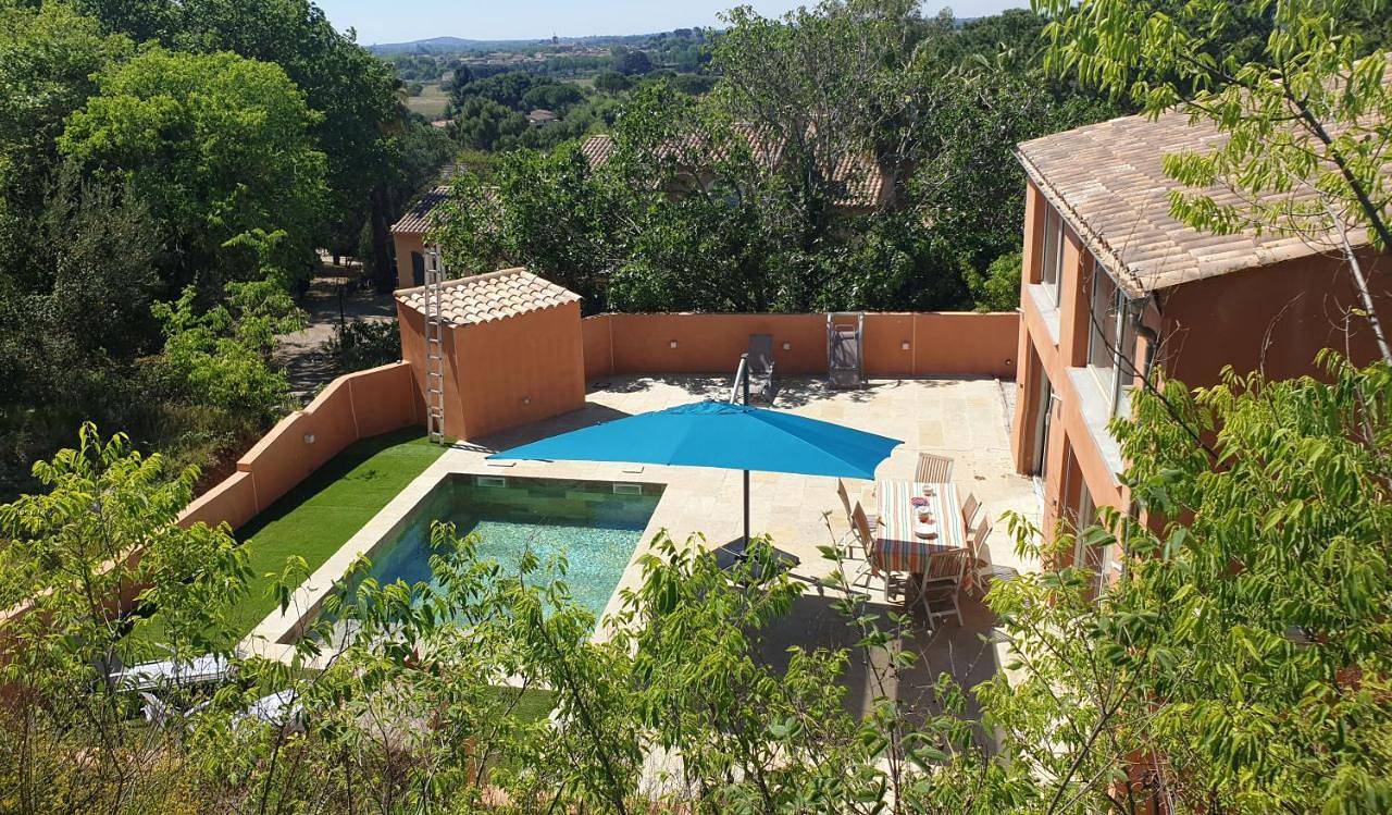 La Villa Michèle, domaine sur les hauteurs de Pézenas in Pézenas, Côte méditerranéenne (France)