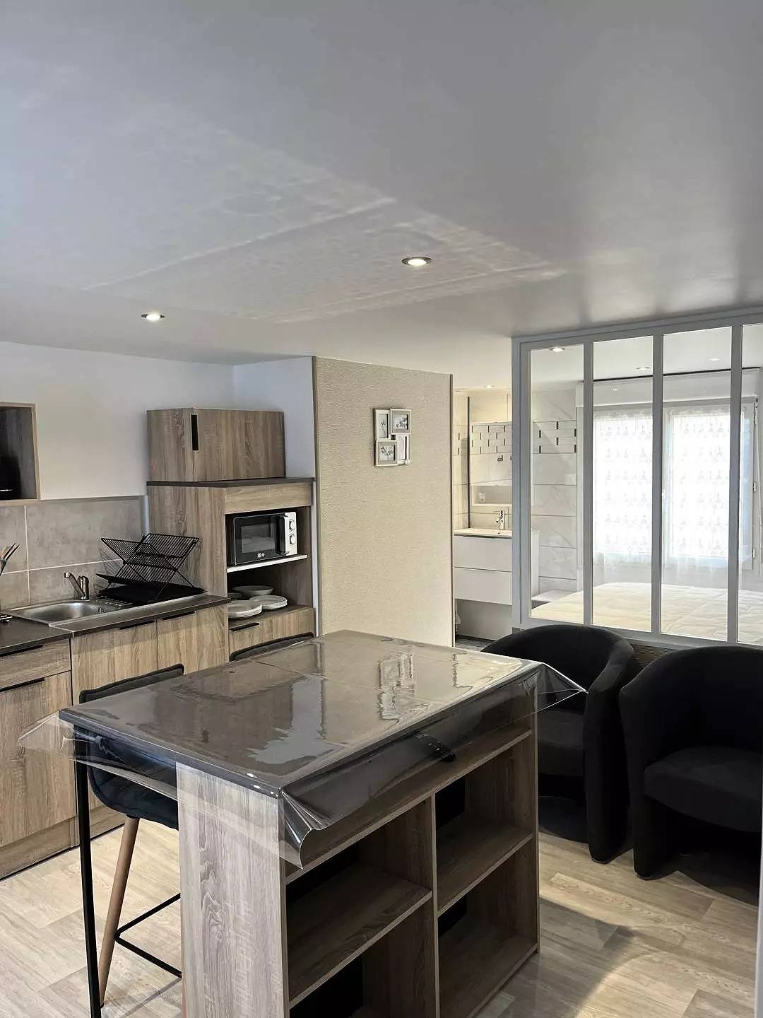 Studio entier, Studio refait à neuf proche de la mer in Pléneuf-Val-André, Côte de Goëlo