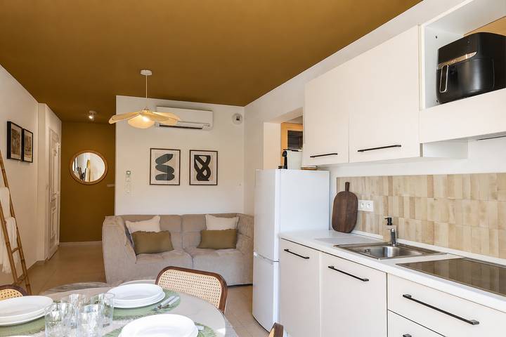 Gîte pour 4 personnes, avec jardin ainsi que piscine et terrasse à Oletta - 3