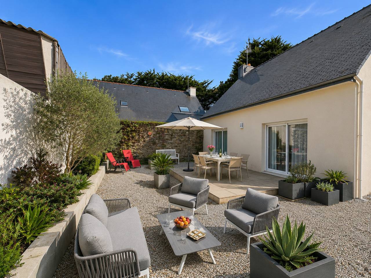 500m de la plage - Maison pour 6 avec terrasse in Saint-Pierre-Quiberon, Côte des Mégalithes