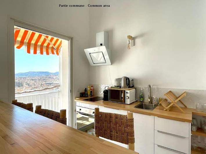 Gîte pour 2 personnes, avec Terrasse dans Gare De Marseille Saint Charles - 4