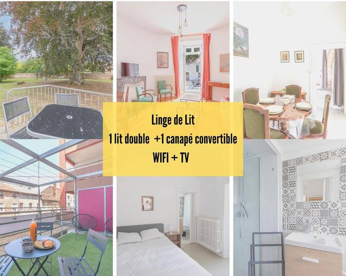 Gîte pour 4 personnes, avec jardin et terrasse à Lugny - 2