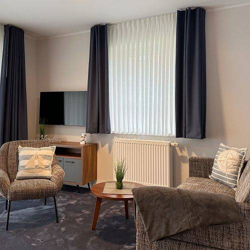 Ganze Ferienwohnung, Gästehaus Käptn-Ahoi - Fw K5 Gästehaus Käptn - Deichstr. 24 in Horumersiel, Wangerland