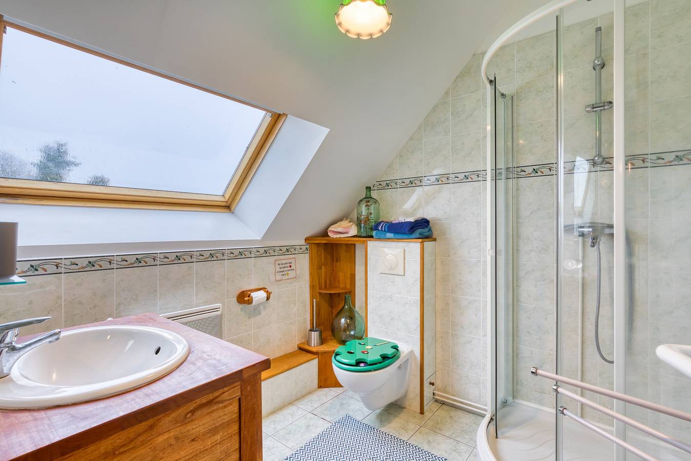 Chambre d’hôtes « L’océan » avec Wi-Fi in Saint-Léonard, Région du Havre