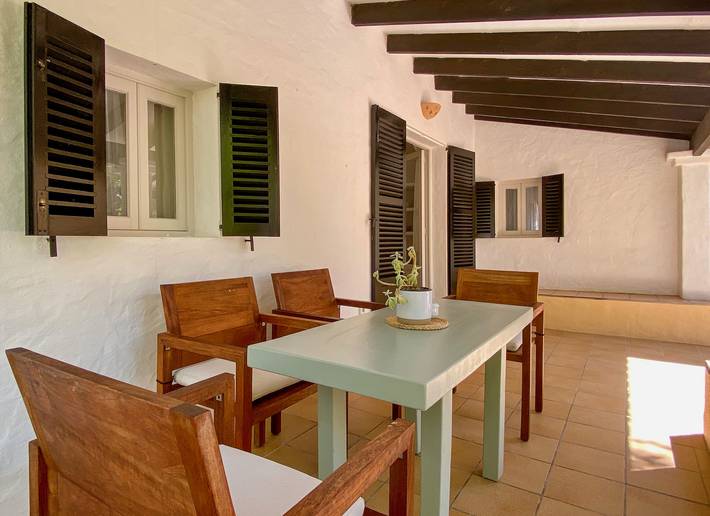 Bungalow for 6 people with garden in Platja de Migjorn, Formentera