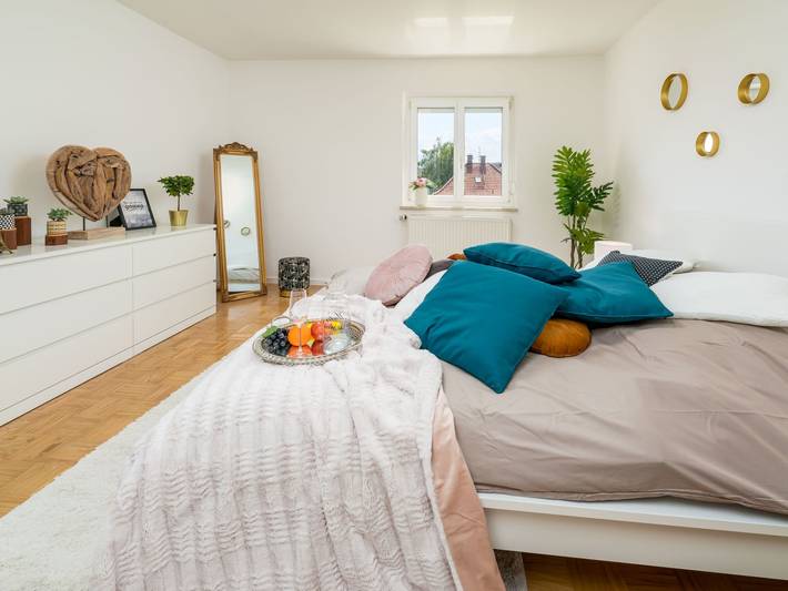 Ferienwohnung für 7 Personen, mit Balkon und Garten in Freilassing