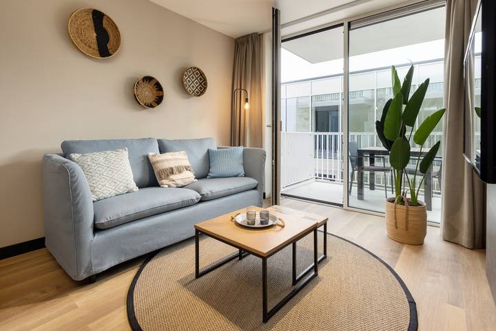 Ferienwohnung für 3 Personen, mit Balkon/Terrasse und Balkon in Egmond