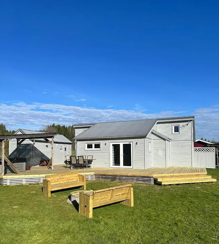 Ferienhaus für 8 Personen, mit Sauna und Garten sowie Whirlpool - 1
