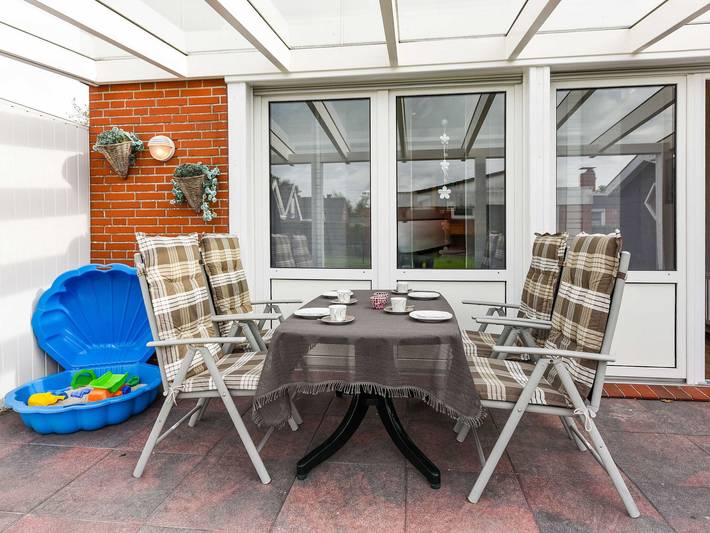 Ferienhaus für 4 Personen, mit Terrasse und Garten in Bensersiel - 4