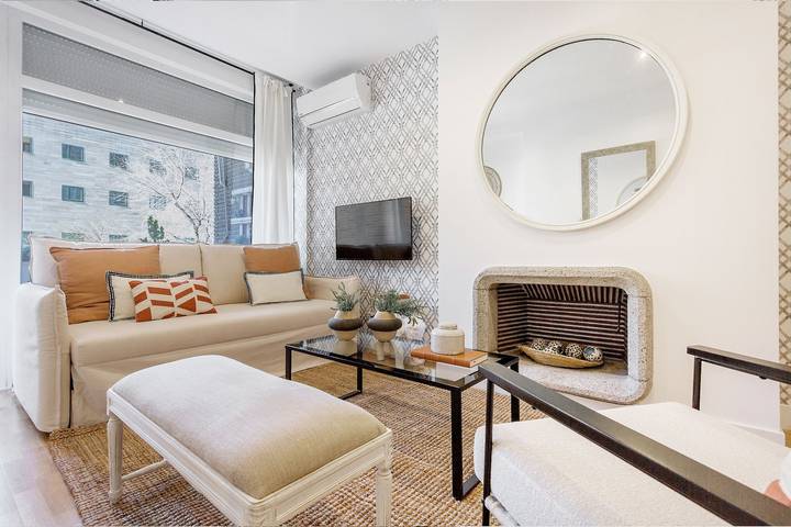 Vakantieappartement voor 6 personen, met balkon in Madrid