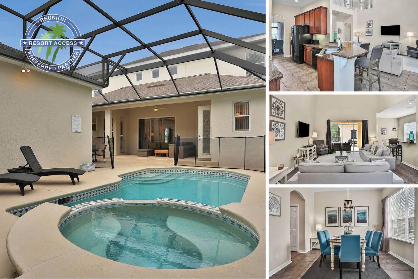 Paradise Found: Charming 5 Bedroom Villa,6564 in Reunion Resort, Celebration