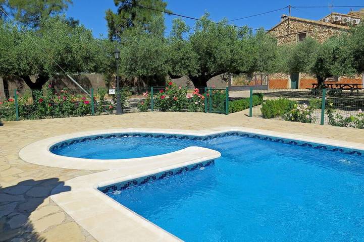 Gîte pour 6 personnes, avec Jacuzzi ainsi que Jardin et Piscine à Oropesa del Mar