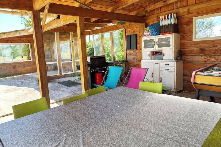 Maison de vacances pour 15 personnes, avec Terrasse et Jardin