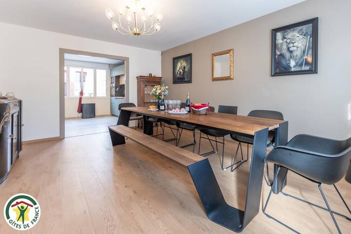 Gîte pour 12 personnes, avec jardin ainsi que jacuzzi et piscine dans Parc naturel régional de la Montagne de Reims - 4