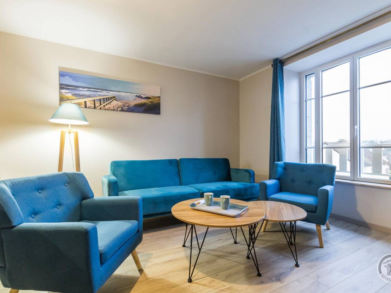 Apartamento entero, Encantador Apartamento en Saint-Pair-sur-Mer - Vista a Granville in Saint-Pair-sur-Mer, Côte de la Déroute