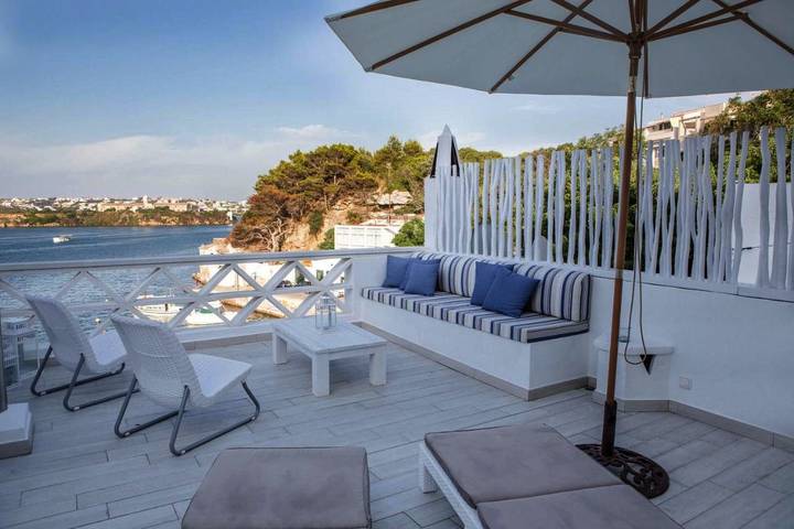 Location de vacances pour 4 personnes, avec terrasse et vue, animaux acceptés à Es Castell - 3