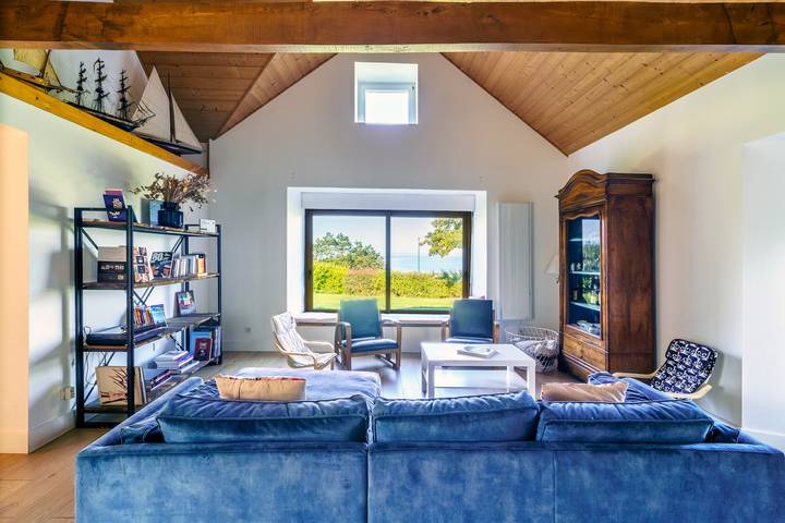 Maison de vacances pour 9 personnes, avec Terrasse et Jardin à Plomodiern