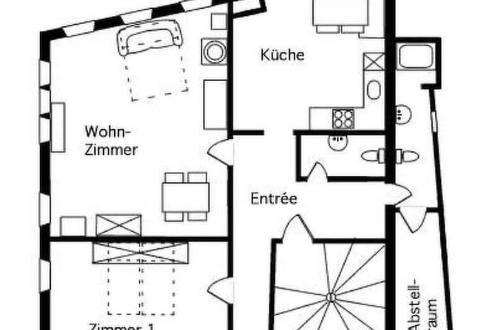Gîte pour 5 personnes à Viège