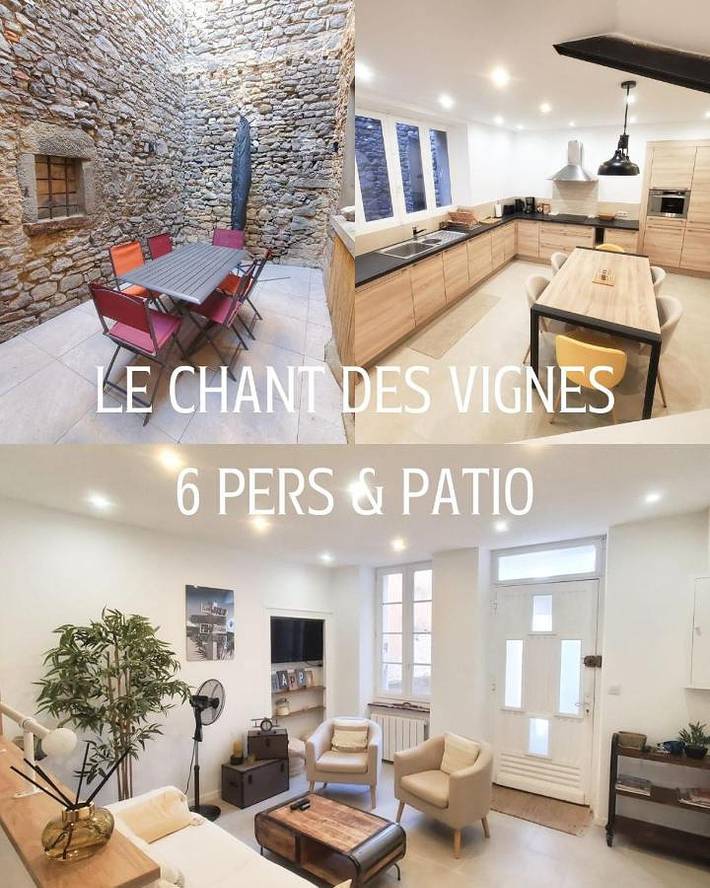 Location de vacances pour 6 personnes, avec Terrasse à Aigne