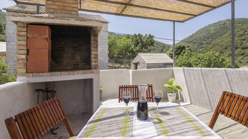 Ferienhaus für 4 Personen, mit Terrasse auf Vis