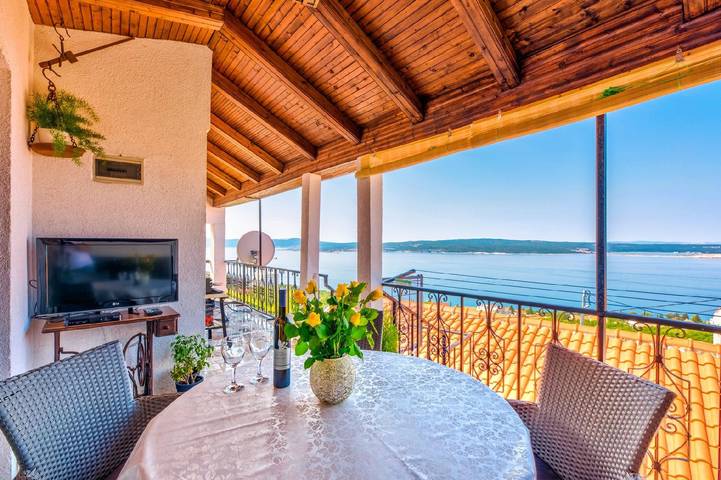 Apartament wakacyjny dla 2 osób, z balkon, zwierzęta dozwolone w Chorwacja